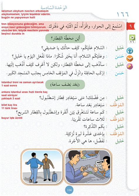 6 sınıf arapça ders kitabı cevapları meb